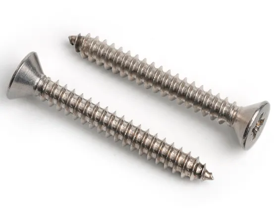 2.9 X 19 POZI COUNTERSUNK SELF TAPPING SCREW DIN 7982C Z A2 STAINLESS STEEL