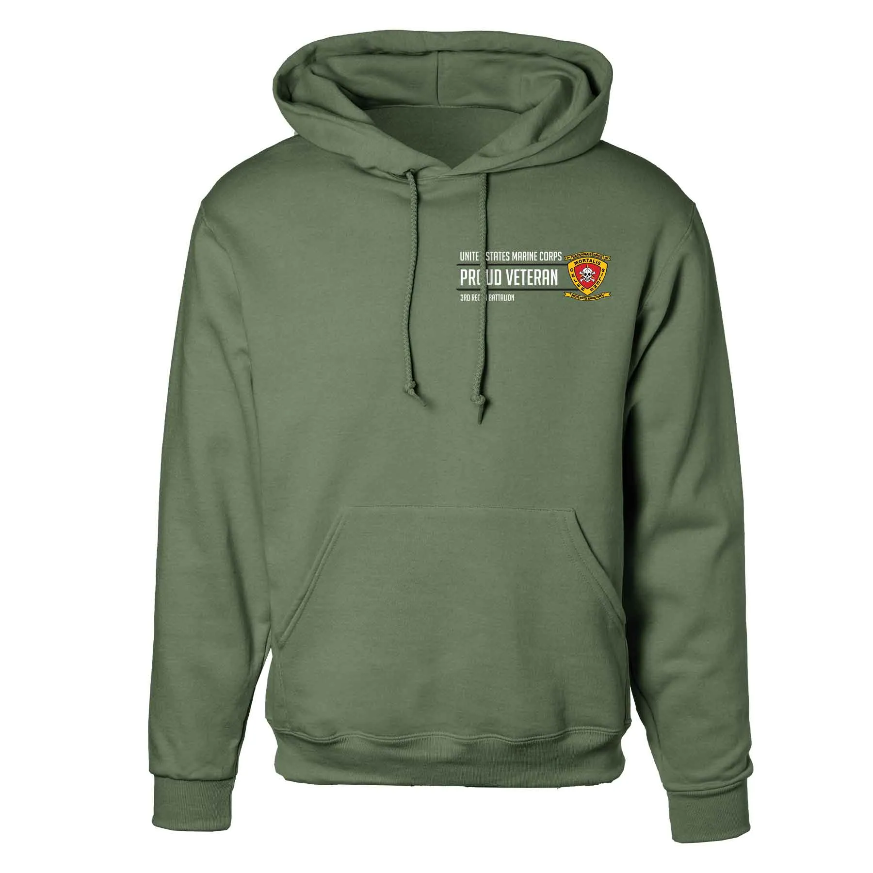 3rd Recon Battalion Proud Veteran Hoodie