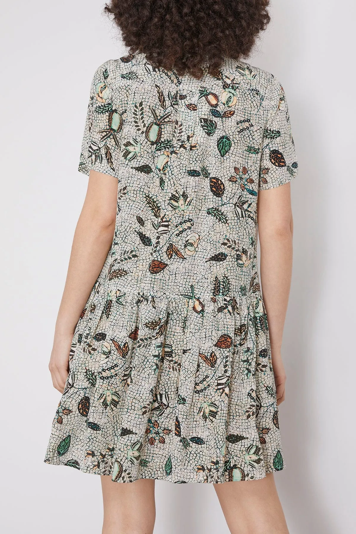 Adalyn Dress in Botanical Mist