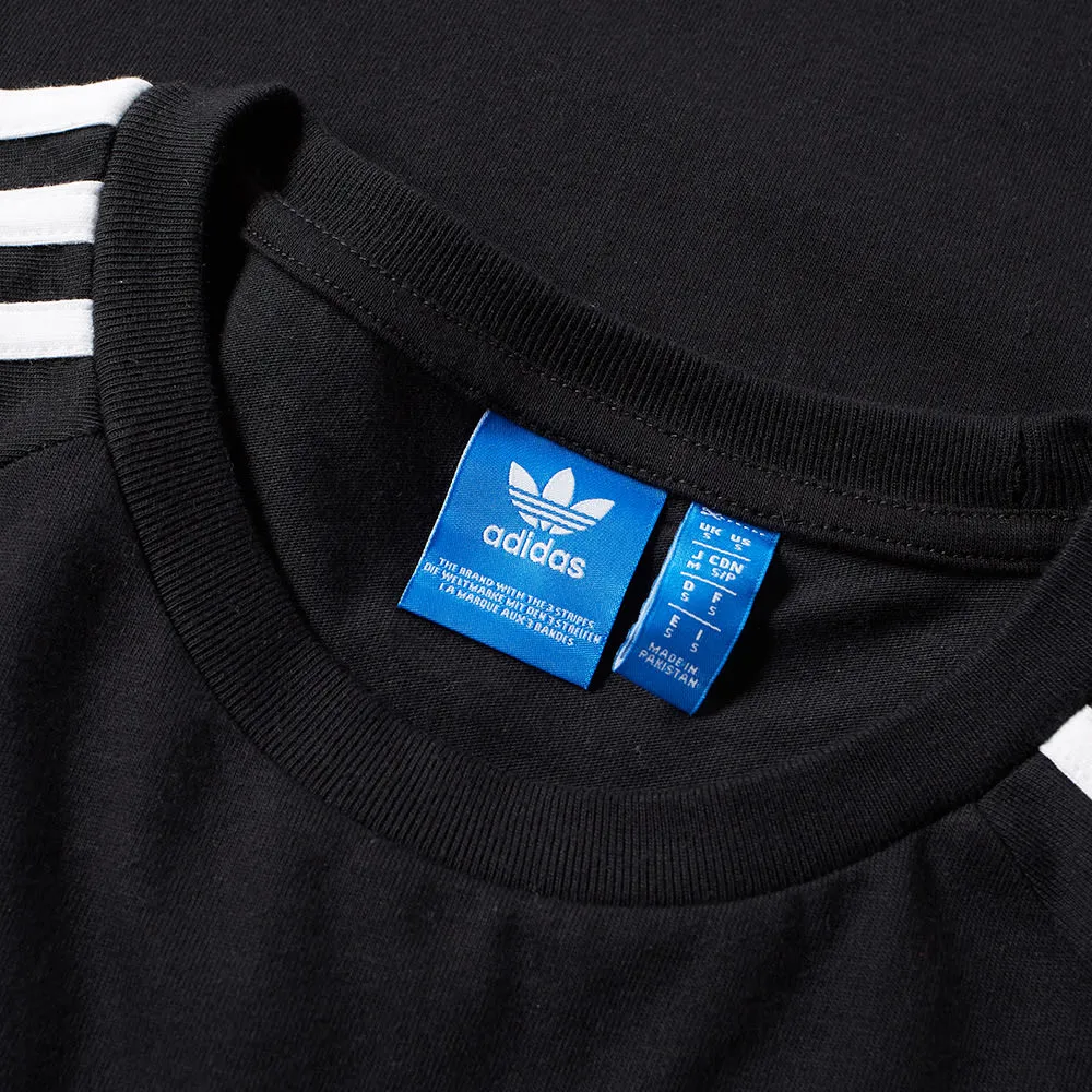 Adidas Long Sleeve California TeeBlack