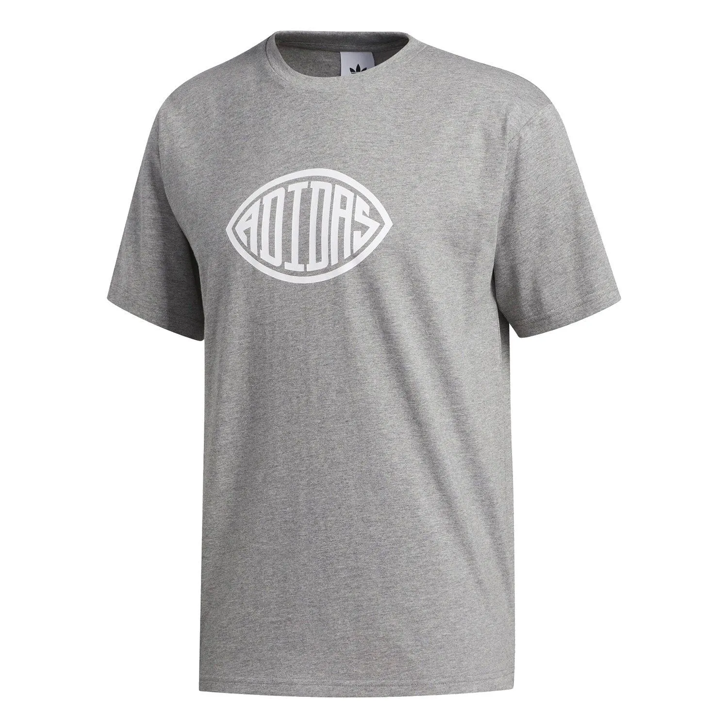 adidas Originals Football Logo T-Shirt - Grey