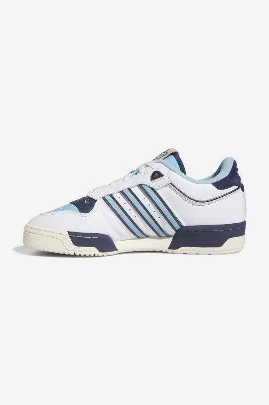 adidas Originals leather sneakers Rivalry Low 86 white color