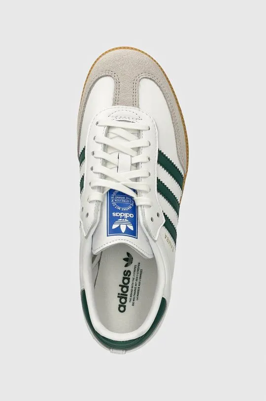 adidas Samba OG White Collegiate Green Gum IE1331