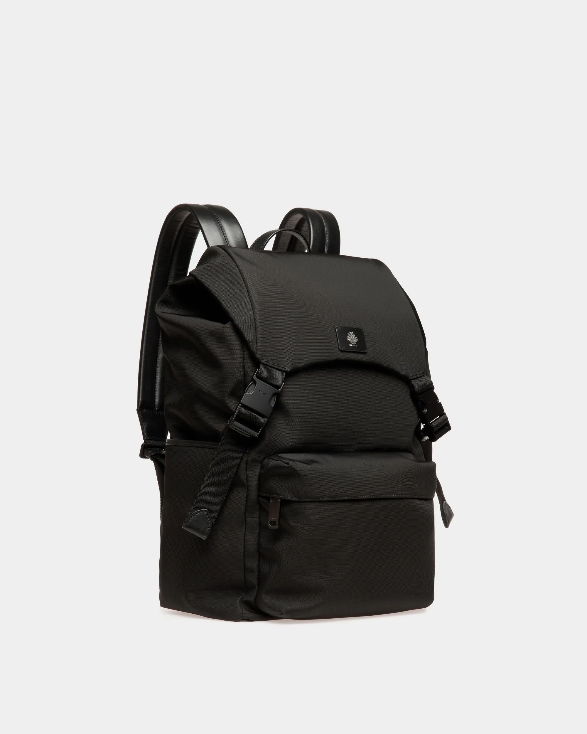 Adrien Brody Travel Collection Backpack In Black Nylon 