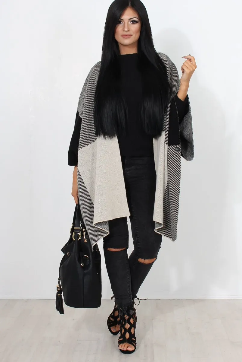 Ballo Monochrome Long Jacket