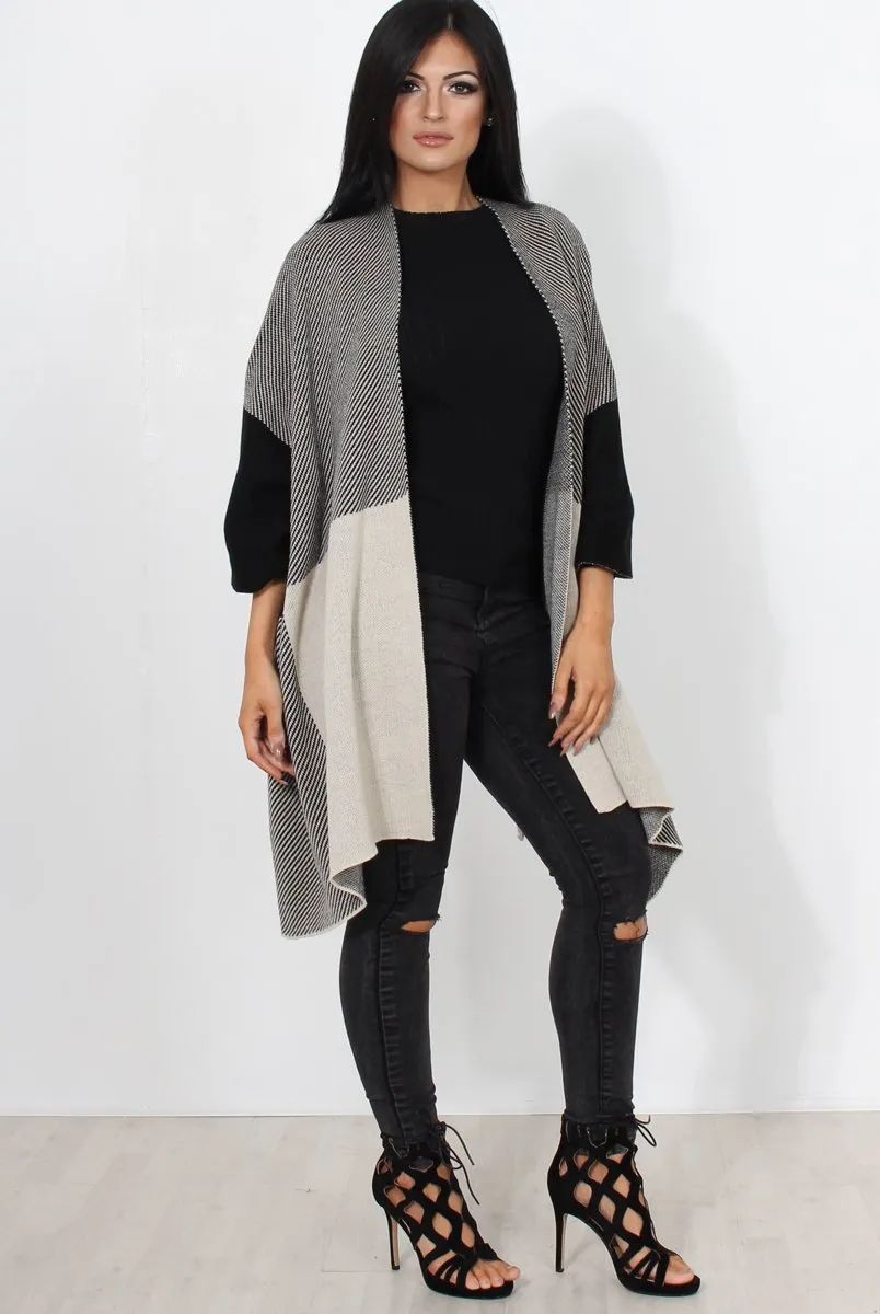 Ballo Monochrome Long Jacket