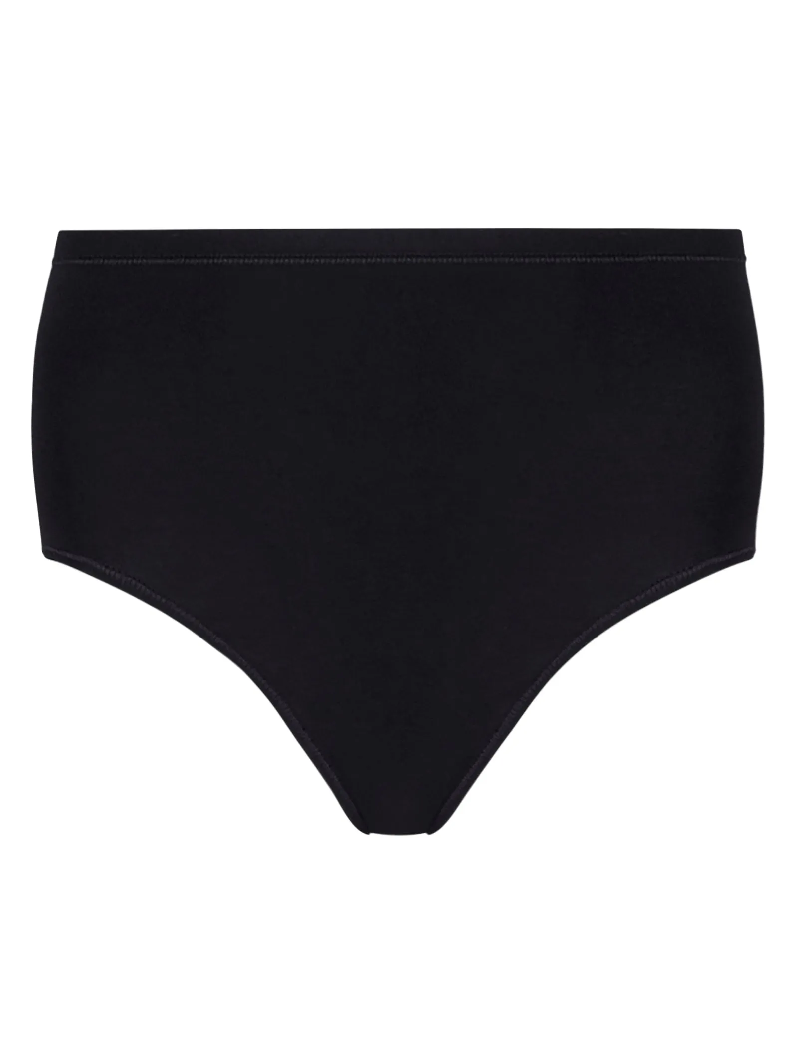 beYOUtiful - Slip alto in cotone elasticizzato extra fine - Nero Bipack