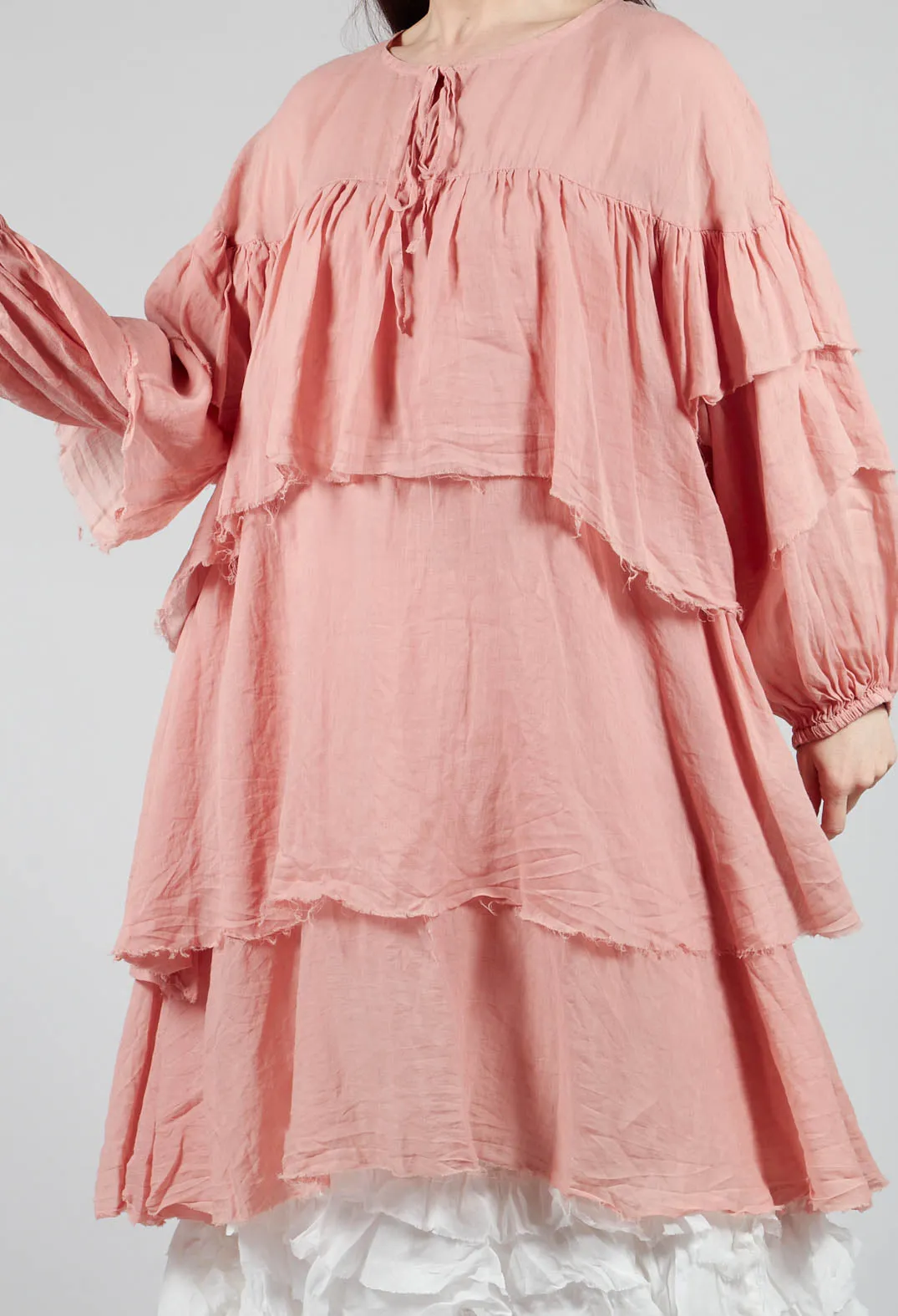 Blossenwahn Tunic in Lotus Pink