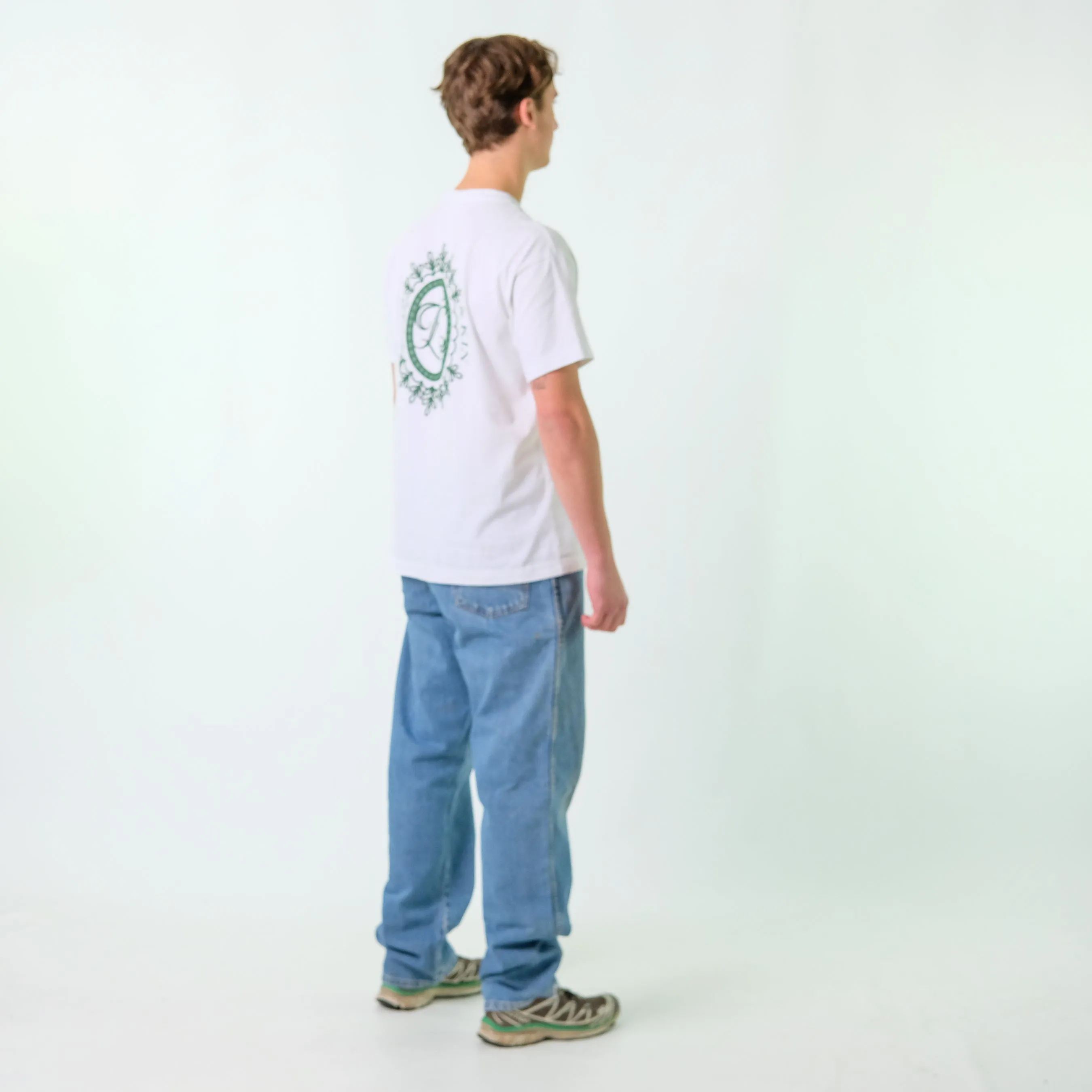 Blue y2ks Dickies Denim Jeans Baggy Pants (38x32)
