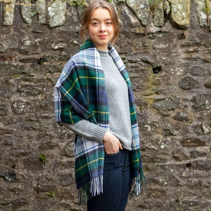 Bobbie Dress Gordon Tartan Lambswool Stole