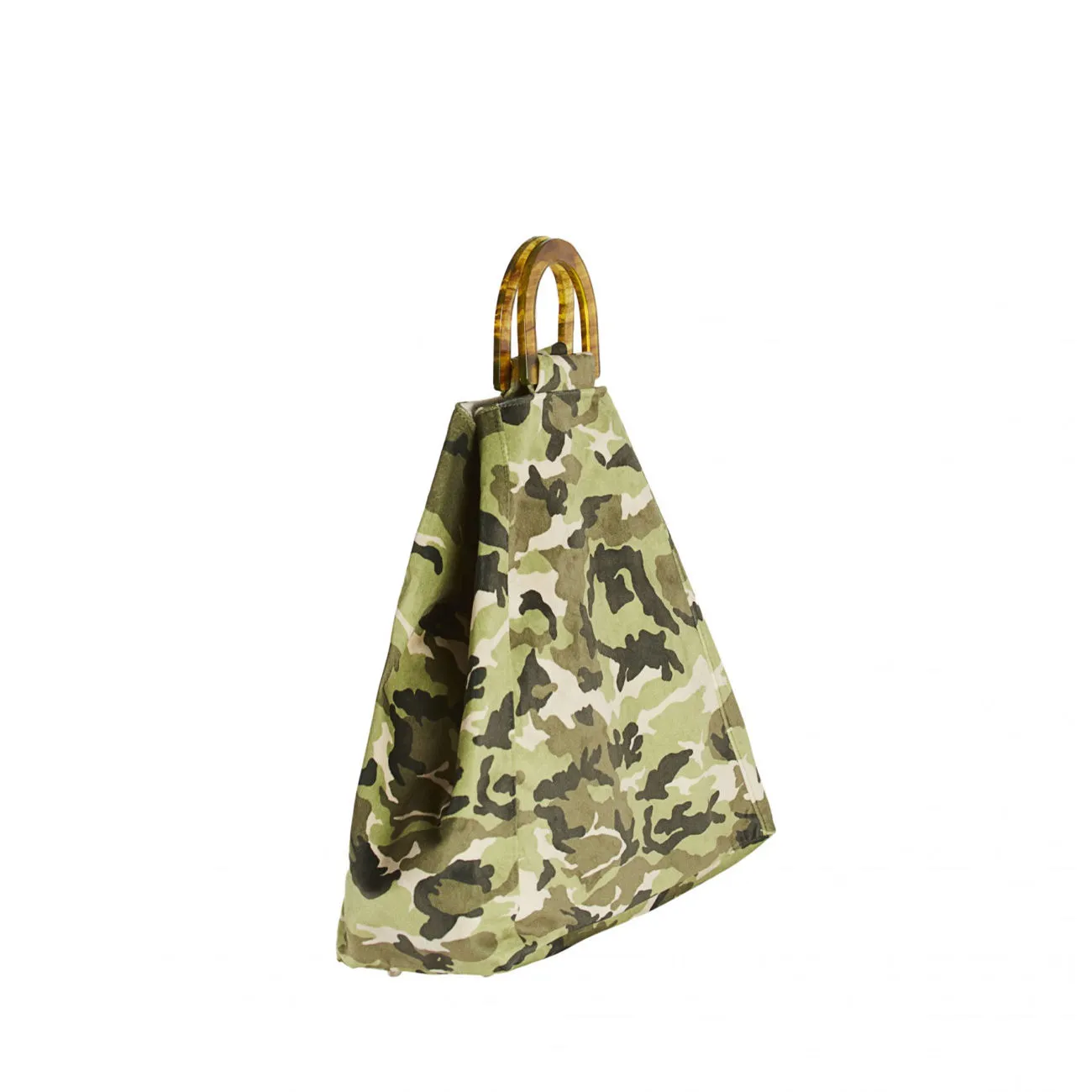 BORSA ASINARA SMALL TOTE CAMOUFLAGE Donna Verde