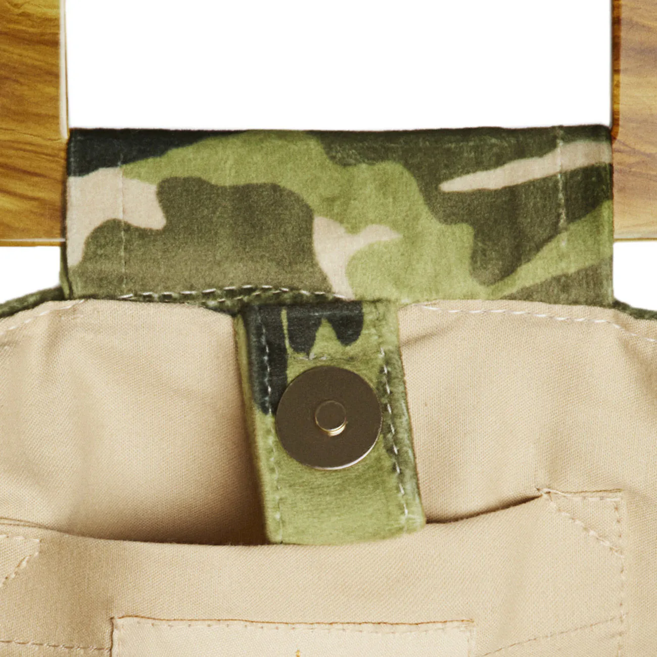 BORSA ASINARA SMALL TOTE CAMOUFLAGE Donna Verde