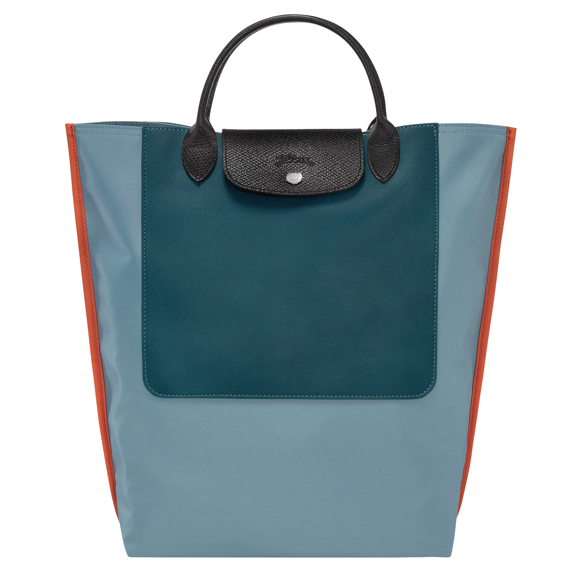 Cabas Longchamp M Tote bag Cloud Blue - Canvas