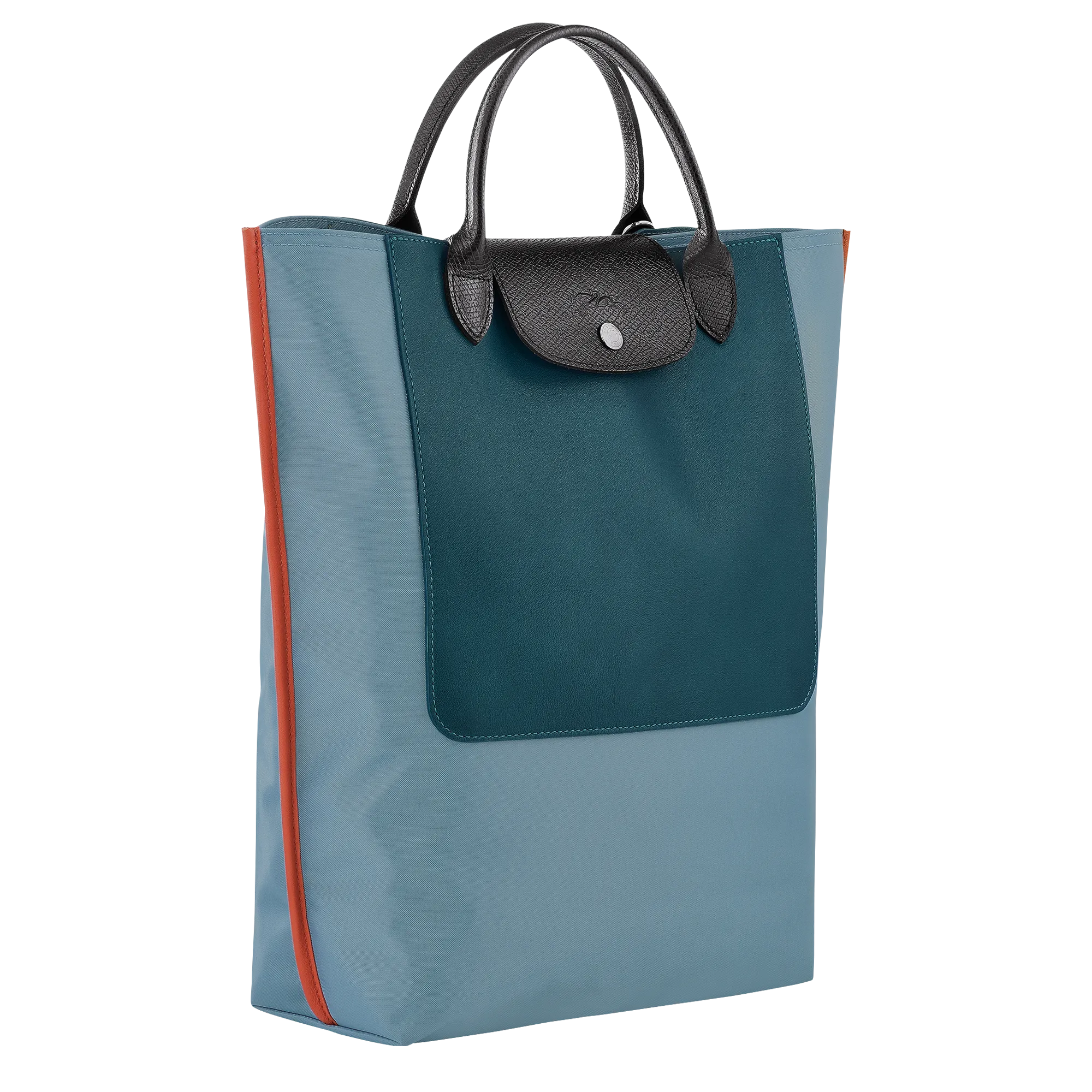 Cabas Longchamp M Tote bag Cloud Blue - Canvas