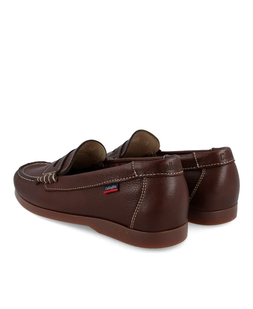 Callaghan Yate 51602 men's brown loafers