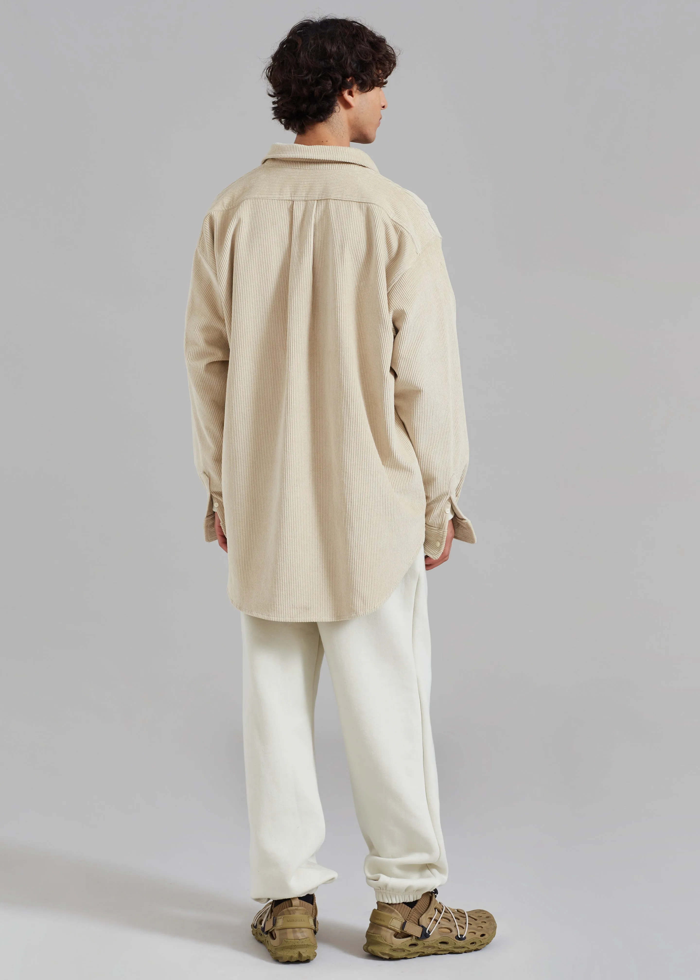 Camden Corduroy Shirt - Cream