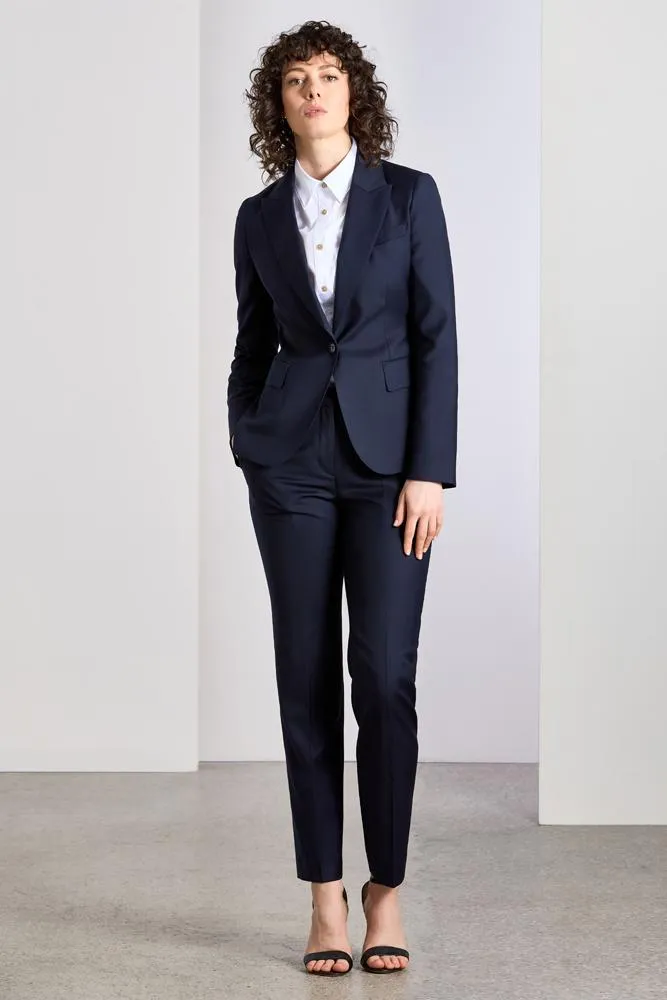 Camila Suit - Dark Navy Wool 2177