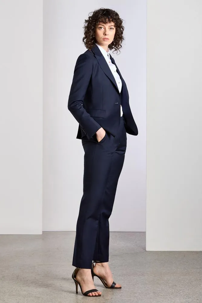 Camila Suit - Dark Navy Wool 2177