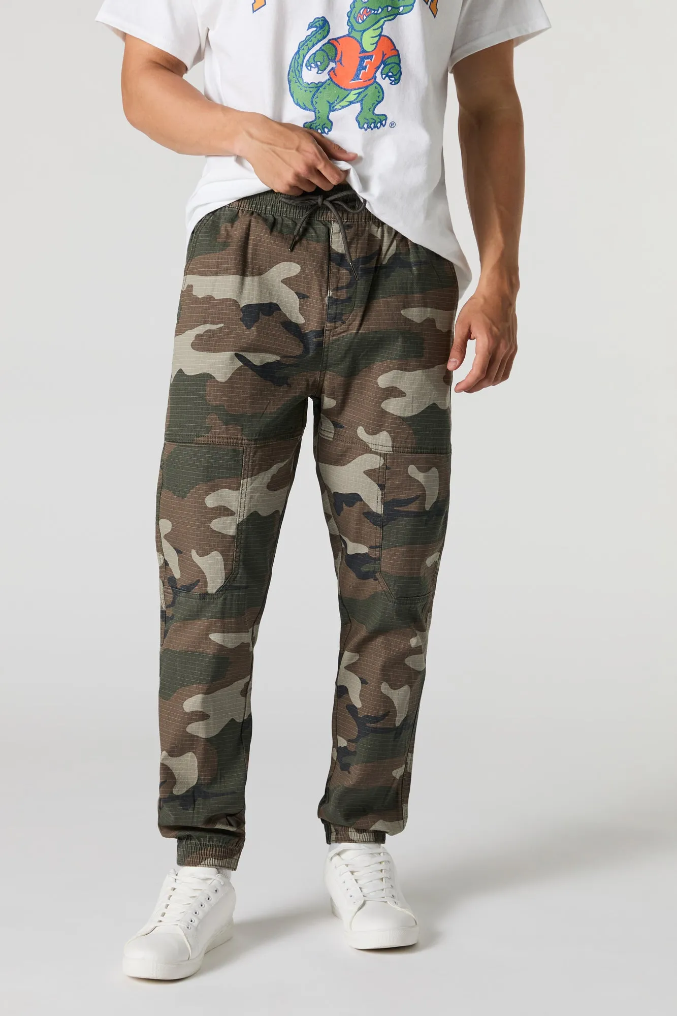 Camo Hidden Cargo Jogger