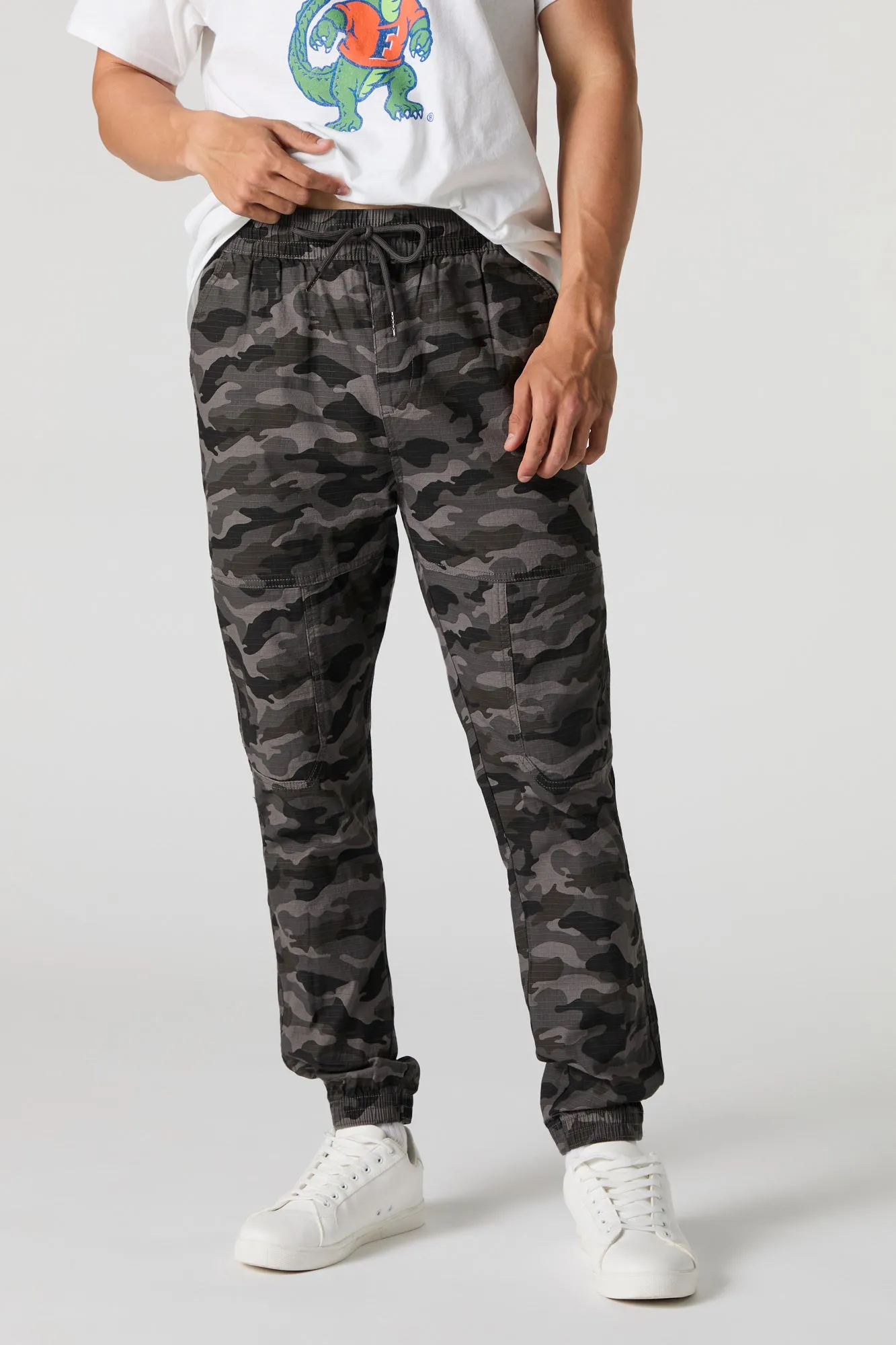 Camo Hidden Cargo Jogger