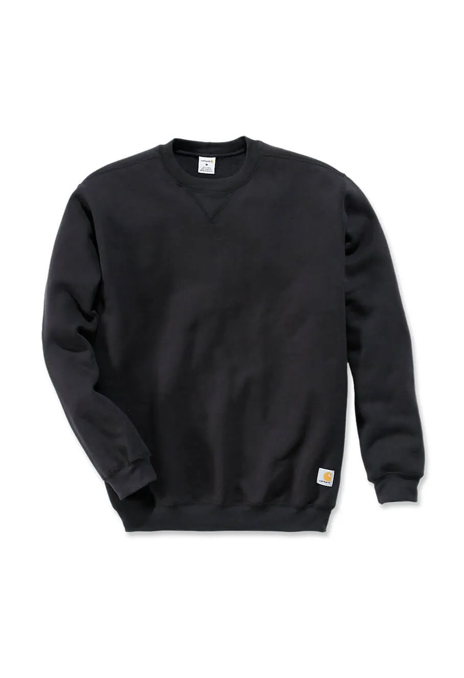 Carhartt Work Sweater Crewneck Midweight K124 - Black