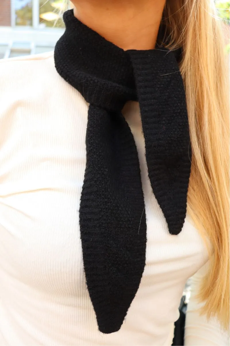 Cecilie Scarf | Black | Trklde fra Liberté