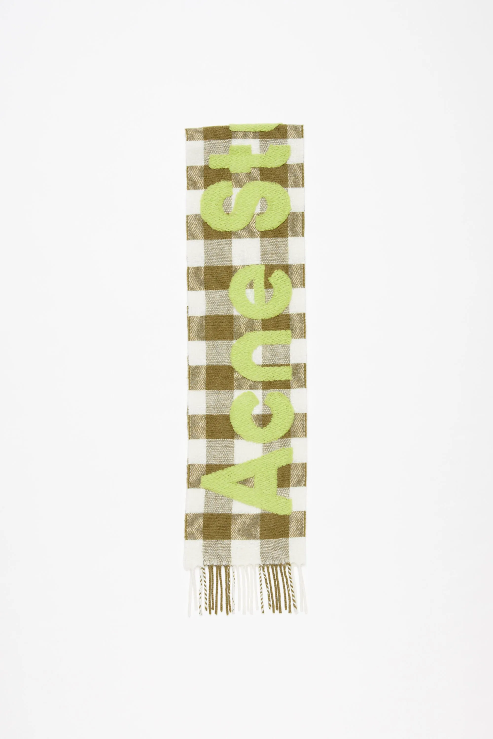 Check logo scarf - Narrow