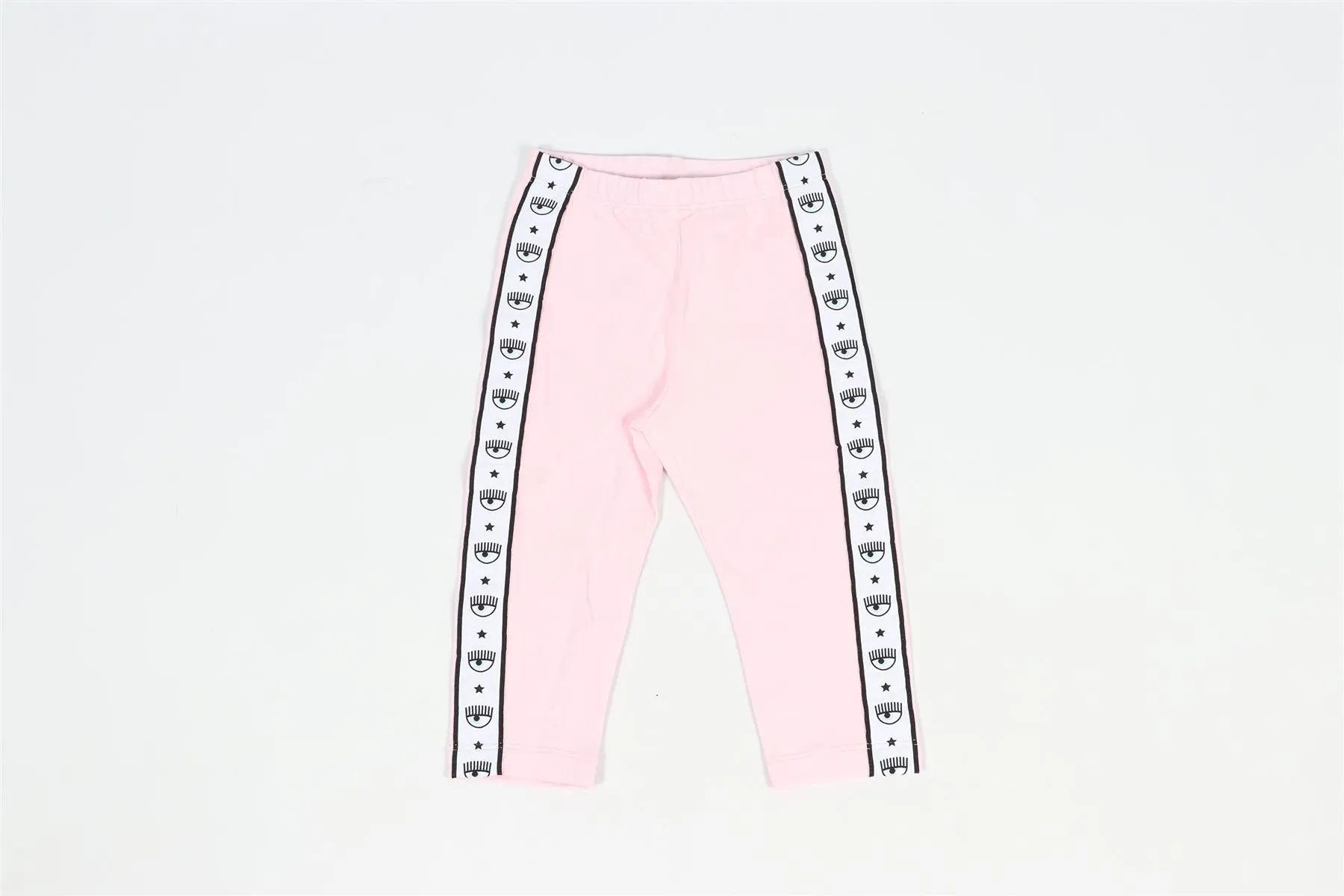 CHIARA FERRAGNI PINK BABY GIRLS COTTON LEGGINGS 18 MONTHS