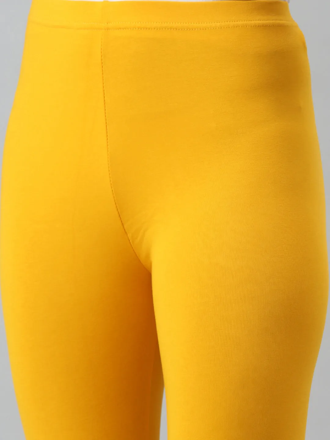 Churidar Leggings-Bright Yellow