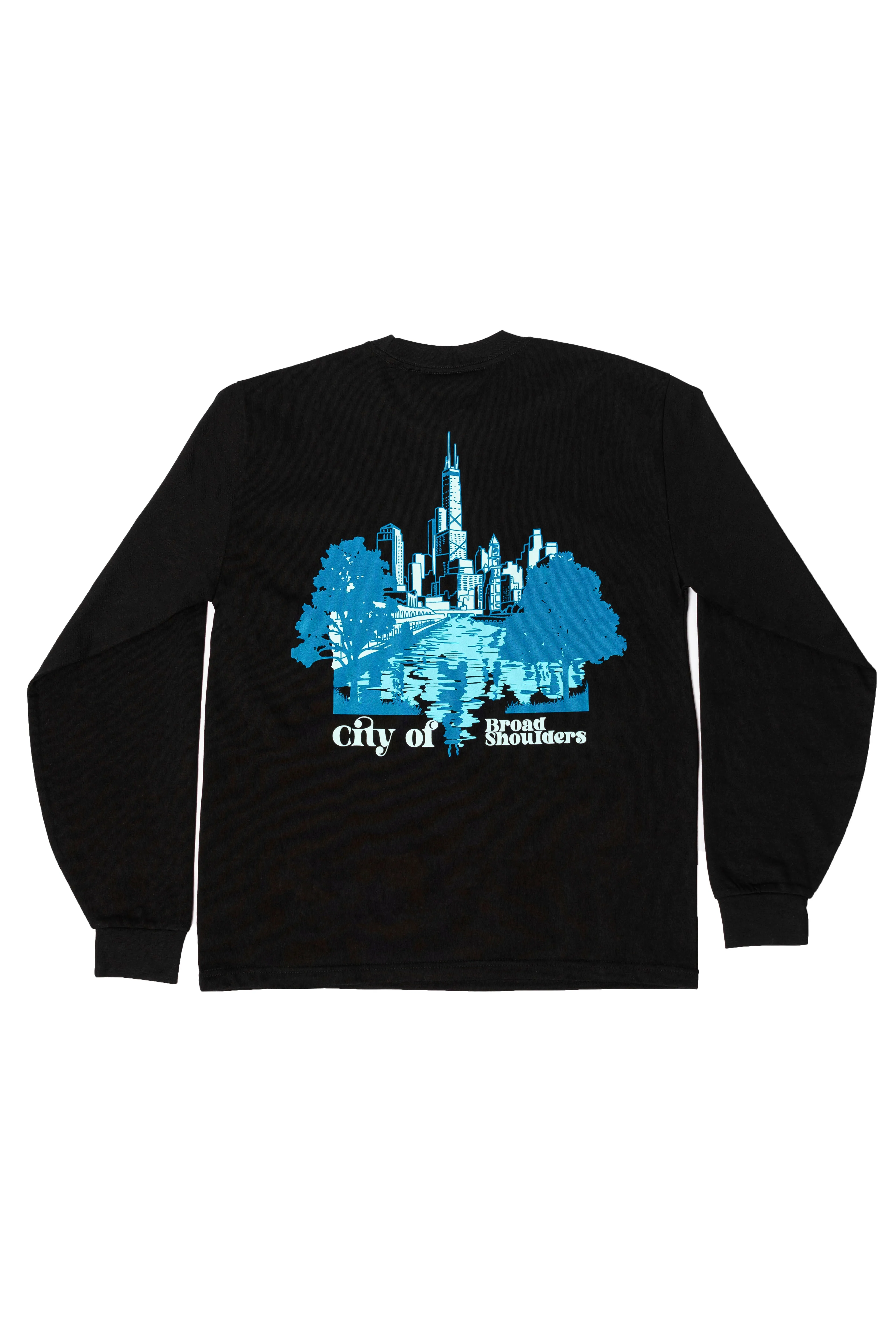 City of Broad Shoulders Long Sleeve