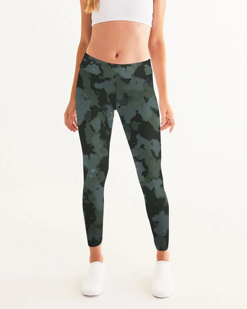 CoastFlex Active Black Camo Leggings