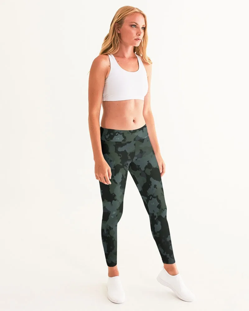 CoastFlex Active Black Camo Leggings