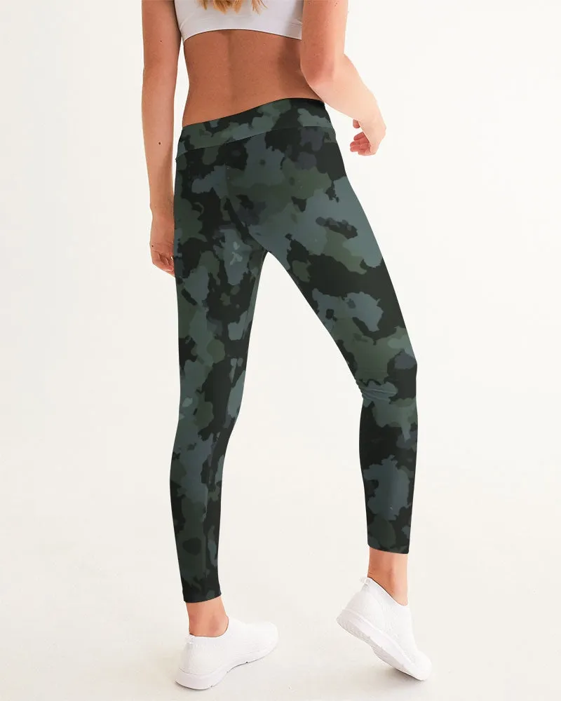 CoastFlex Active Black Camo Leggings