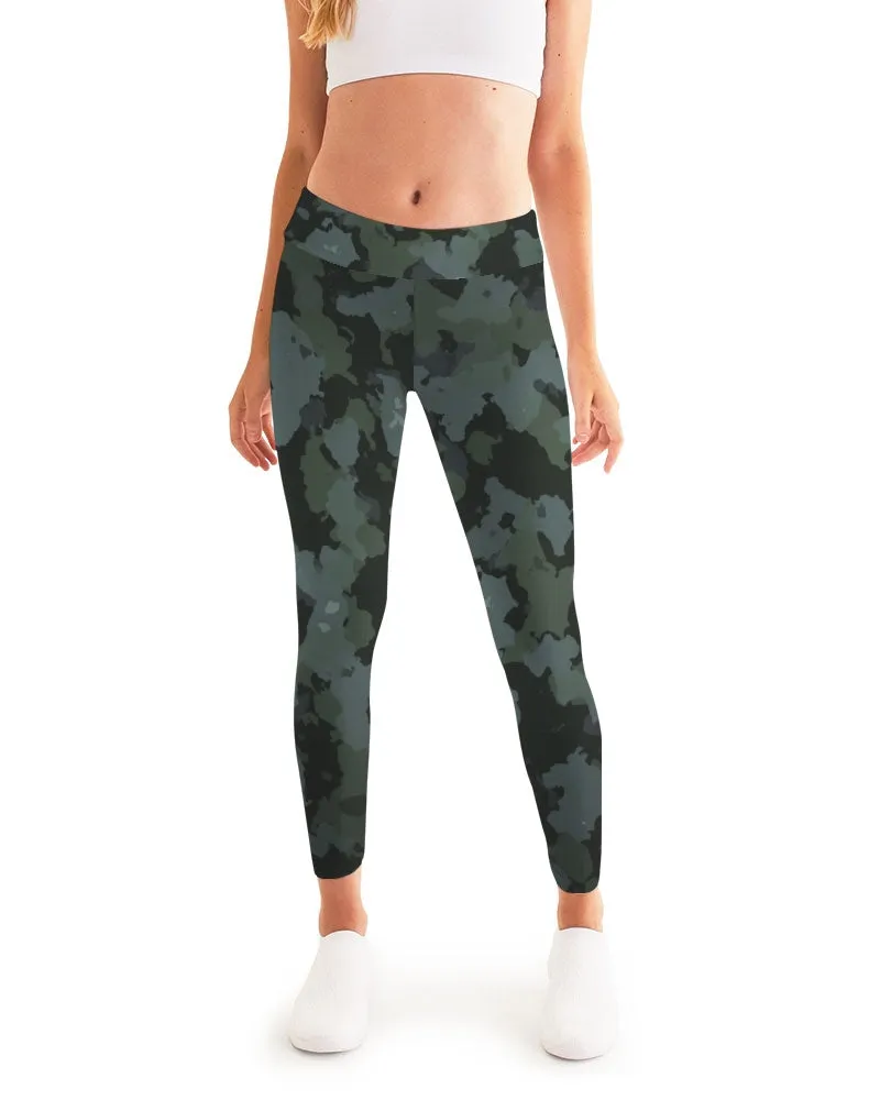 CoastFlex Active Black Camo Leggings