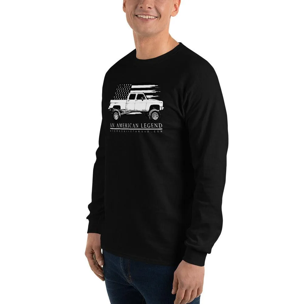 Crew Cab Square Body Truck Long Sleeve T-Shirt