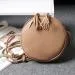 Crossbody Bags Handbags Women Famous s Girl Round PU Leather Tassel Shoulder Bag Bolsos Femenina