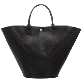 Épure XL Tote bag Black - Leather