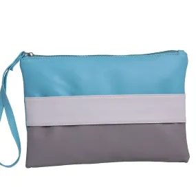 Envelope Bags Handbags Women Famous s Stitching Hit Color Stripe Clutch Bag PU Leather bolsos femenina