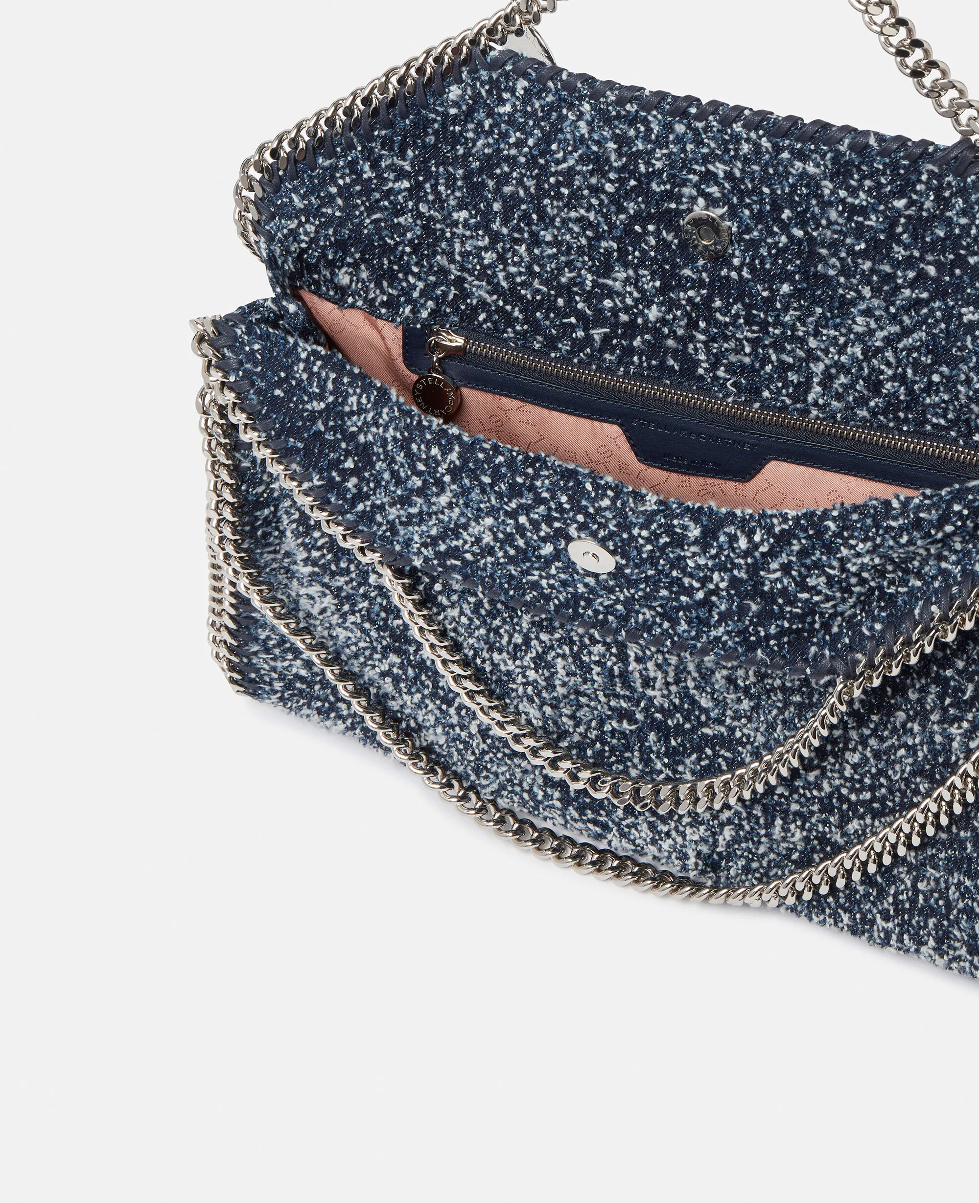 Falabella Fold-Over Bouclé Tote Bag