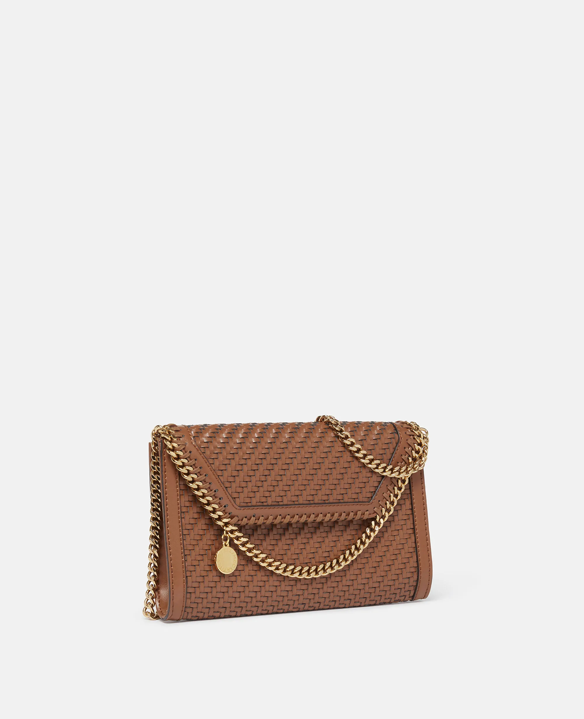 Falabella Woven Wallet Crossbody Bag