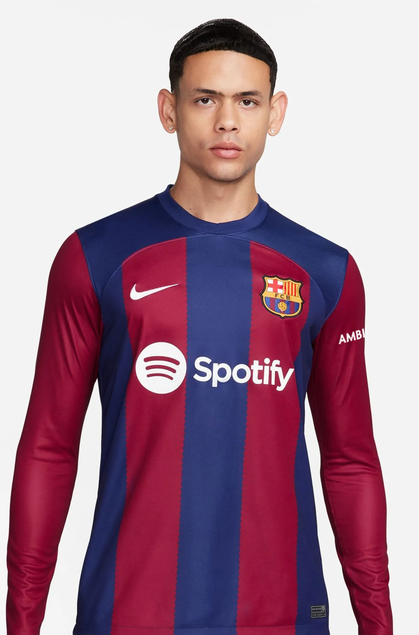 FC Barcelona home shirt 23/24 - Long-sleeve Player's Edition - CUBARS