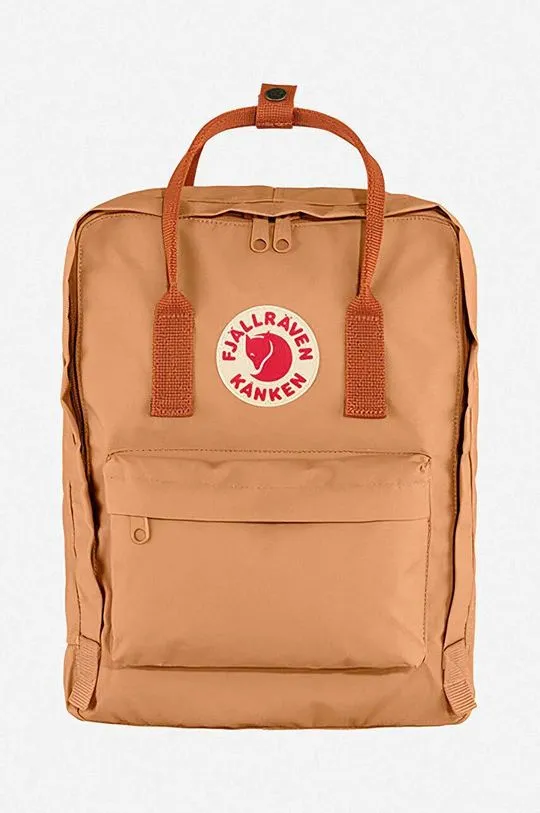 Fjallraven backpack Kanken orange color