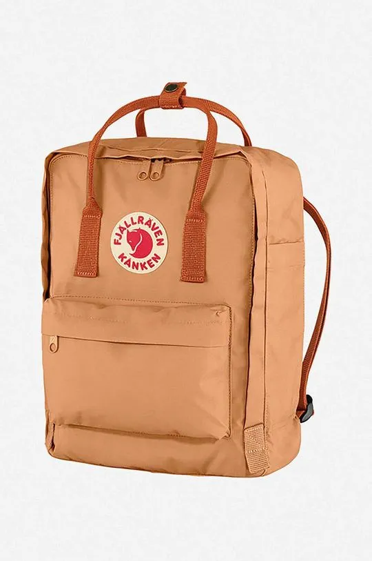 Fjallraven backpack Kanken orange color