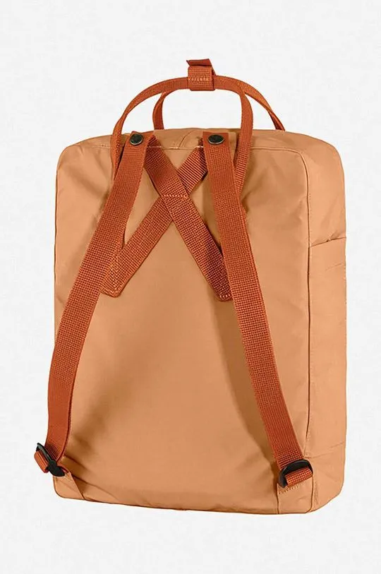 Fjallraven backpack Kanken orange color