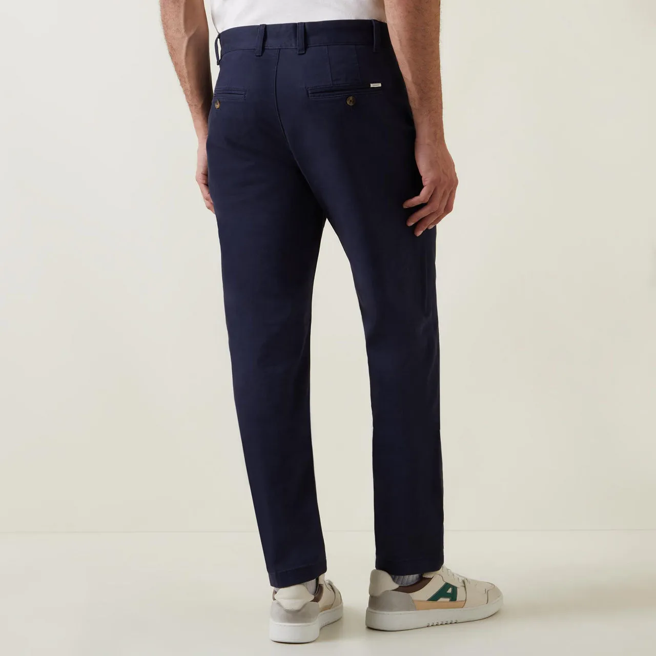 GANT The Sustainable Edit Super Comfort Regular Fit Chinos - Navy