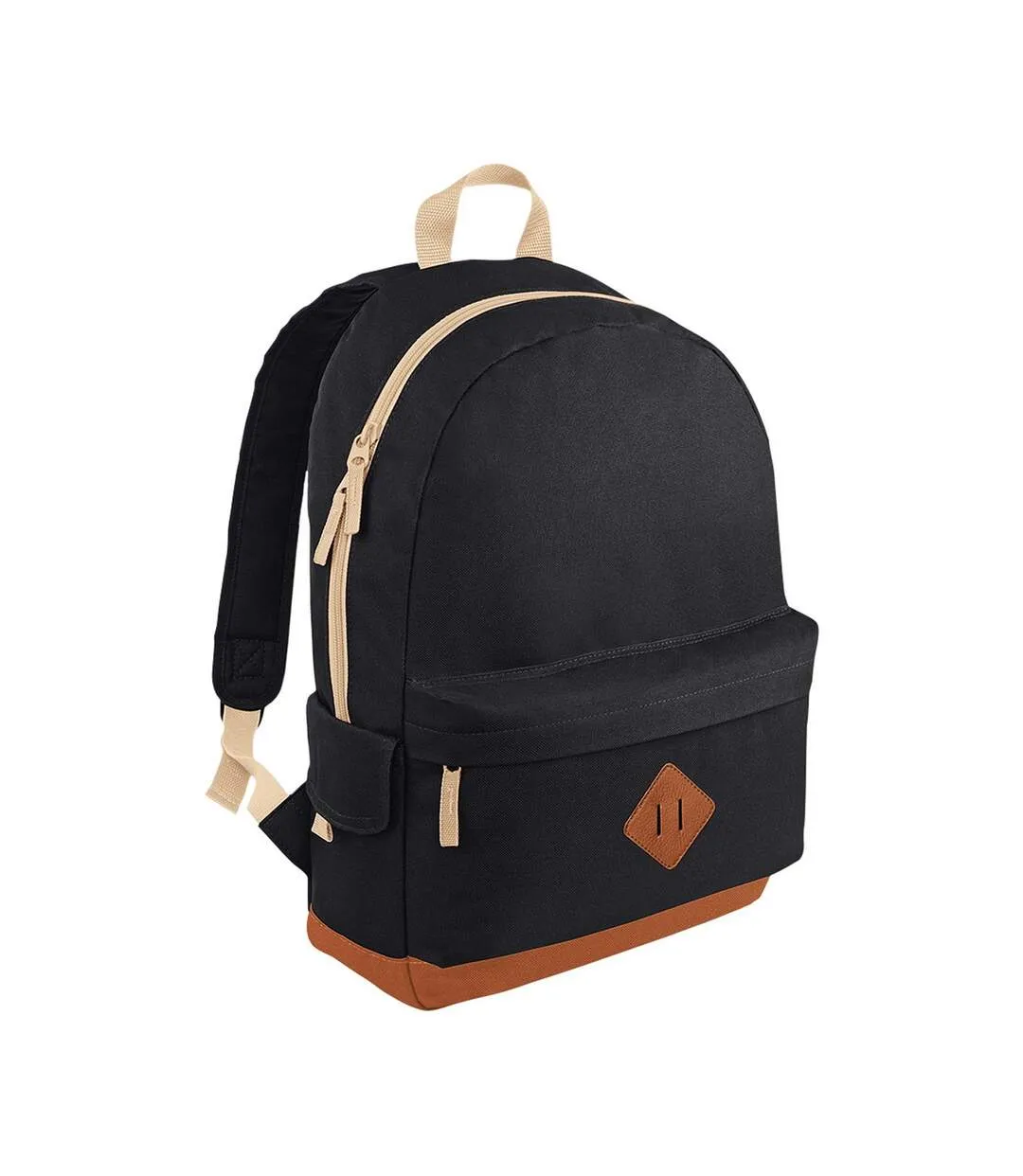 Heritage backpack one size black Bagbase