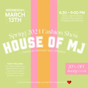 House of MJ: Spring 2024 Fashion Show