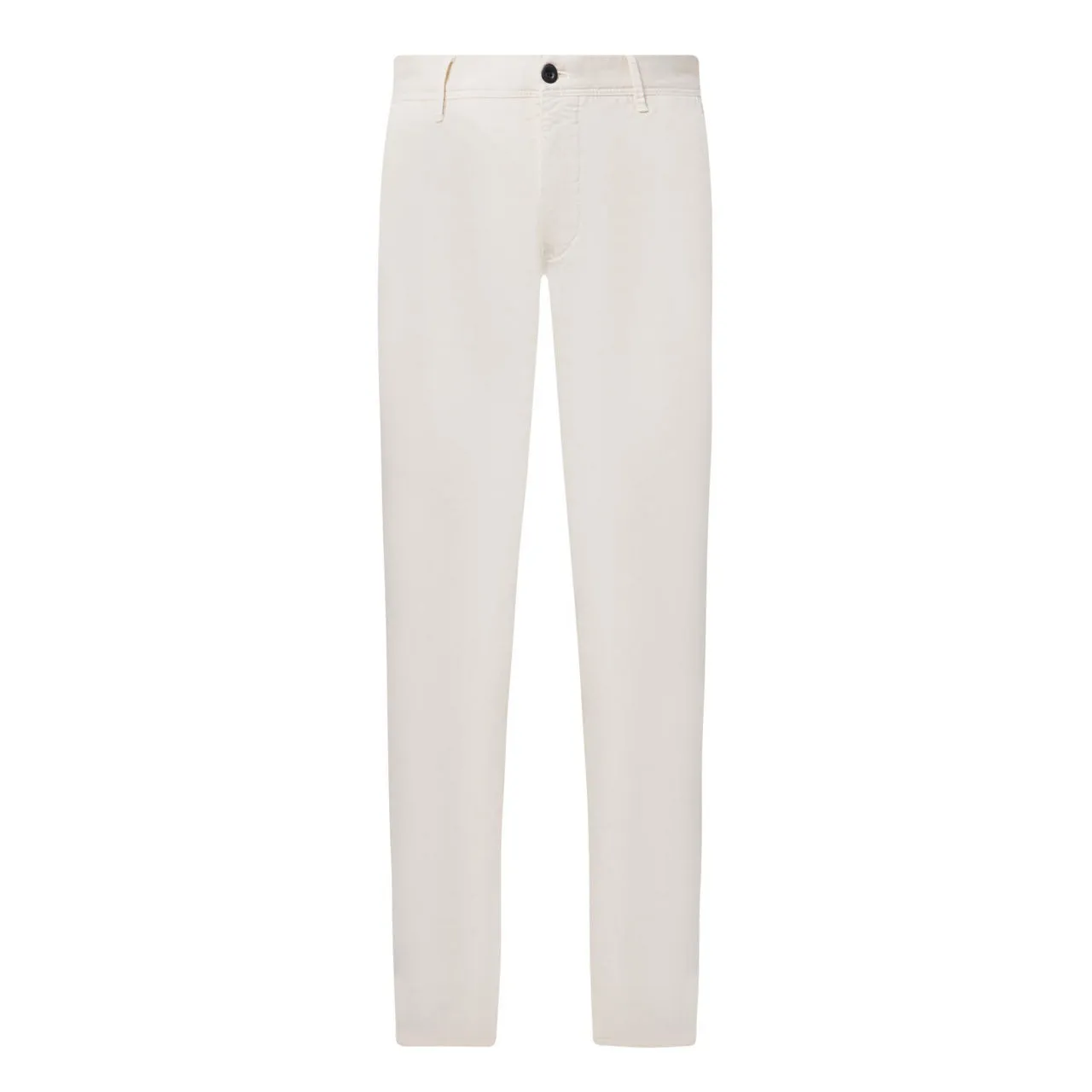 INCOTEX Mid-Rise Casual Chinos - White