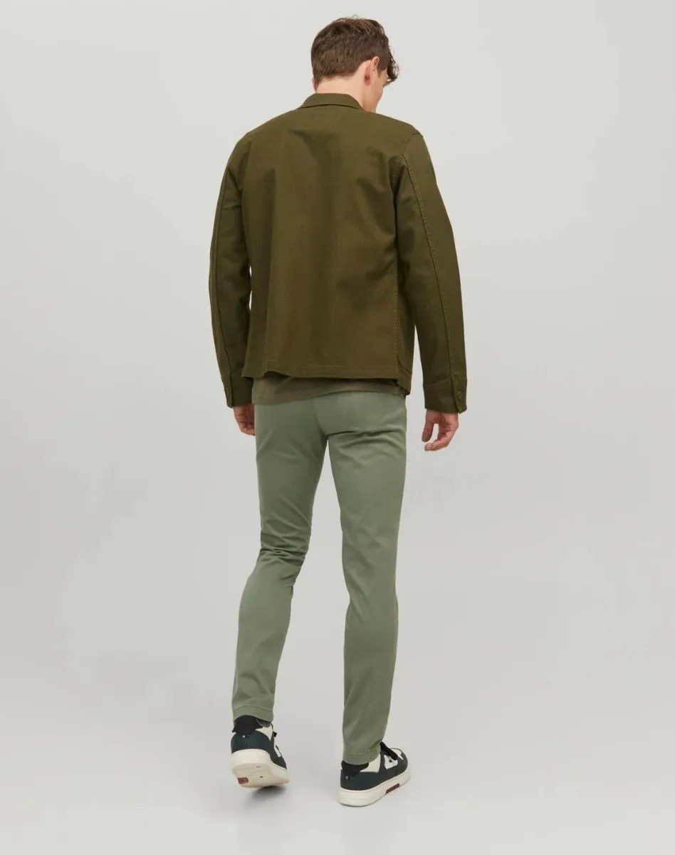 Jack & Jones Marco Bowie Slim Chinos Deep Lichen Green