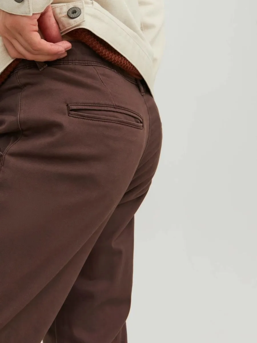 Jack & Jones Marco Bowie Slim Chinos Seal Brown